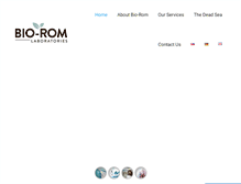 Tablet Screenshot of biorom.net